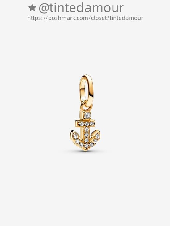 Pandora Pandora ME Anchor Mini Dangle Charm - Picture 1 of 2